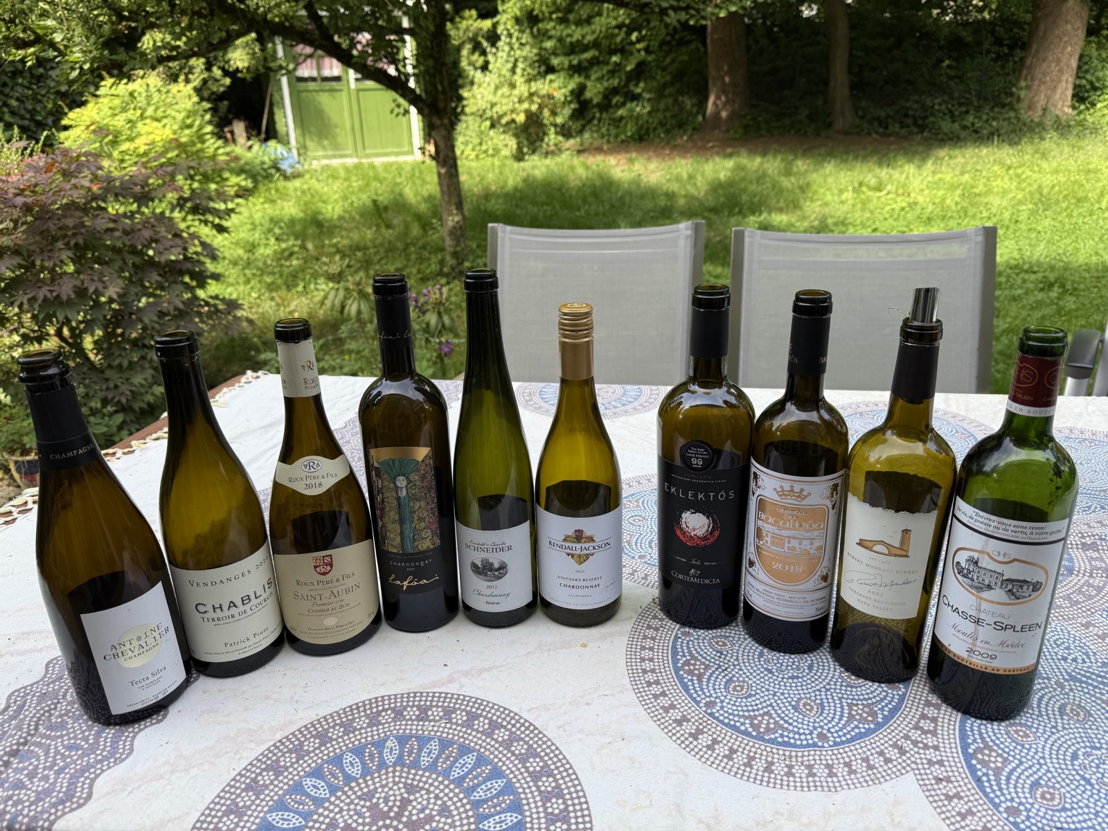 Chardonnay und Cabernet Sauvignon