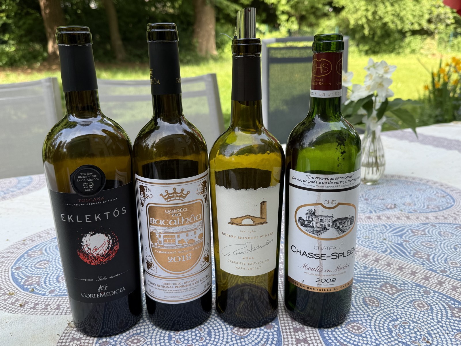 Chardonnay und Cabernet Sauvignon
