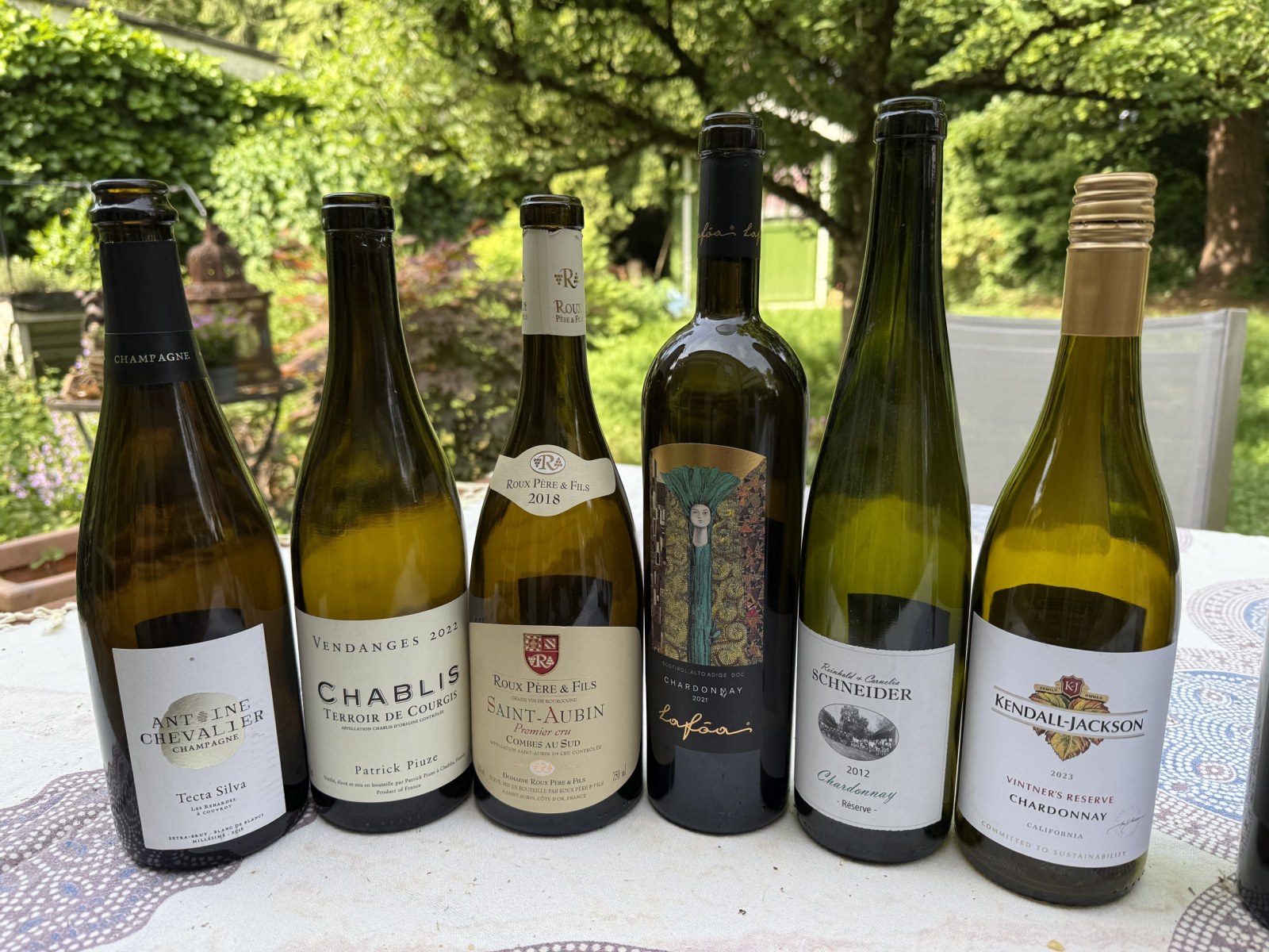 Chardonnay und Cabernet Sauvignon